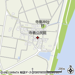 寺島公民館周辺の地図