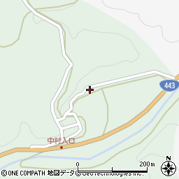 熊本県下益城郡美里町中141周辺の地図