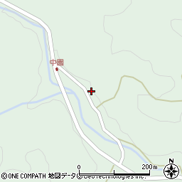 熊本県下益城郡美里町中2218周辺の地図