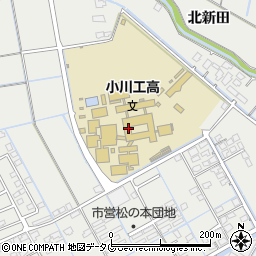 熊本県宇城市小川町北新田770周辺の地図