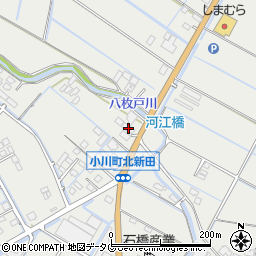 熊本県宇城市小川町北新田1108周辺の地図