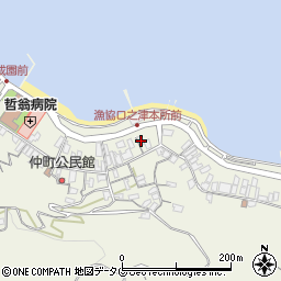 長崎県南島原市口之津町甲791周辺の地図
