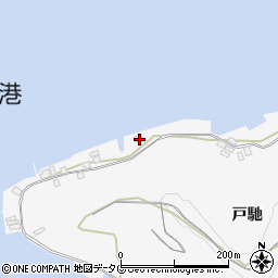 熊本県宇城市三角町戸馳2543周辺の地図