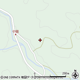 熊本県下益城郡美里町中2225周辺の地図