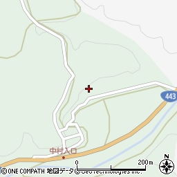 熊本県下益城郡美里町中172周辺の地図