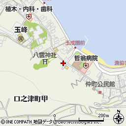 長崎県南島原市口之津町甲1191-4周辺の地図