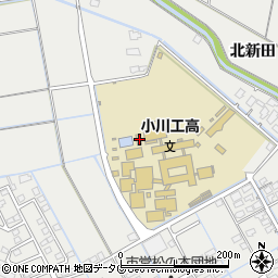 熊本県宇城市小川町北新田964周辺の地図