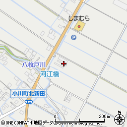 熊本県宇城市小川町北新田339周辺の地図