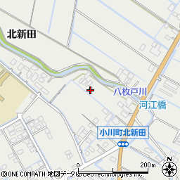 熊本県宇城市小川町北新田1113周辺の地図