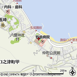 長崎県南島原市口之津町甲1190-1周辺の地図