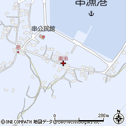 東串周辺の地図