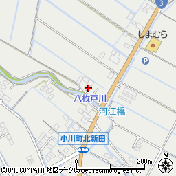 熊本県宇城市小川町北新田1136周辺の地図