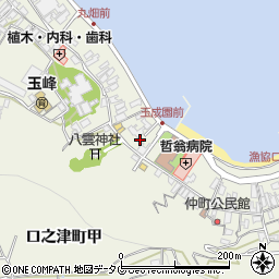 長崎県南島原市口之津町甲1193-1周辺の地図