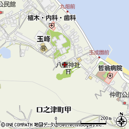 長崎県南島原市口之津町甲1205-1周辺の地図