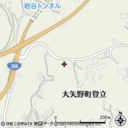 熊本県上天草市大矢野町登立3408-1周辺の地図