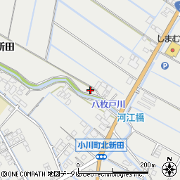 熊本県宇城市小川町北新田1137周辺の地図