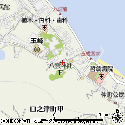 長崎県南島原市口之津町甲1204周辺の地図