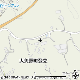 熊本県上天草市大矢野町登立3353-1周辺の地図