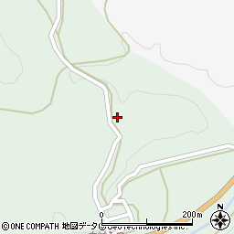 熊本県下益城郡美里町中288周辺の地図