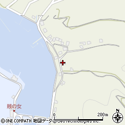 熊本県上天草市大矢野町登立7051-1周辺の地図
