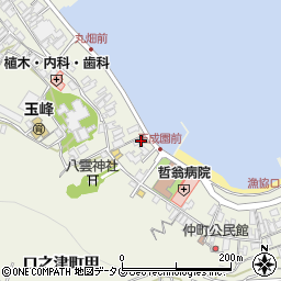 長崎県南島原市口之津町甲1198-6周辺の地図