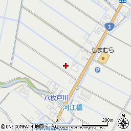 熊本県宇城市小川町北新田1193周辺の地図