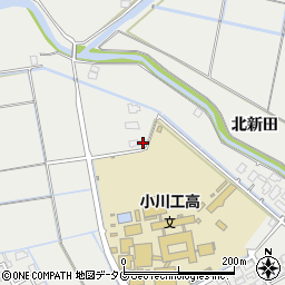 熊本県宇城市小川町北新田971周辺の地図