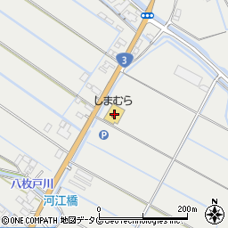 熊本県宇城市小川町北新田304周辺の地図