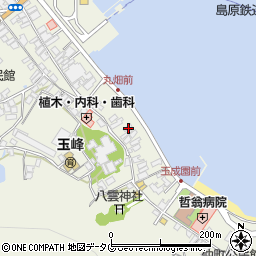 長崎県南島原市口之津町甲1635周辺の地図