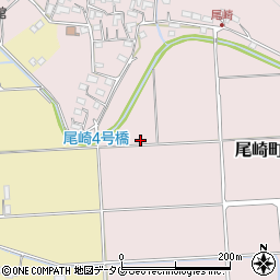 宮崎県延岡市尾崎町周辺の地図