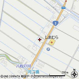 熊本県宇城市小川町北新田1199周辺の地図