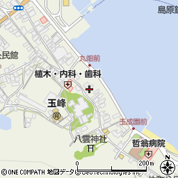 長崎県南島原市口之津町甲1638周辺の地図