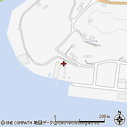 松藤商事株式会社　三角事業所周辺の地図