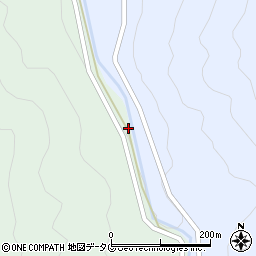 熊本県下益城郡美里町坂貫1340周辺の地図
