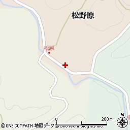 熊本県下益城郡美里町松野原14周辺の地図