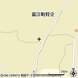 五島市役所　浄富苑周辺の地図