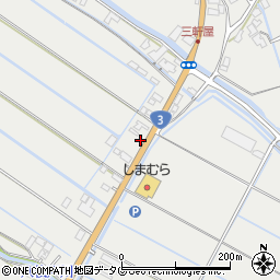 熊本県宇城市小川町北新田1242-4周辺の地図