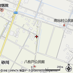 熊本県宇城市松橋町砂川1678-1周辺の地図