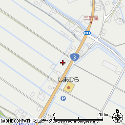 熊本県宇城市小川町北新田1242-3周辺の地図