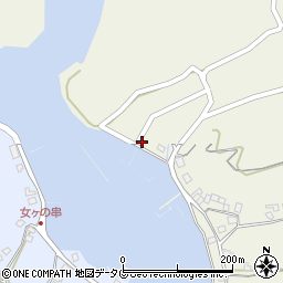 熊本県上天草市大矢野町登立6448-2周辺の地図