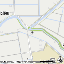 熊本県宇城市小川町北新田1005周辺の地図