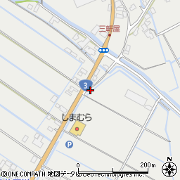 熊本県宇城市小川町北新田1285-2周辺の地図