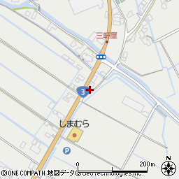 熊本県宇城市小川町北新田1286周辺の地図