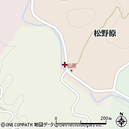 熊本県下益城郡美里町松野原178周辺の地図