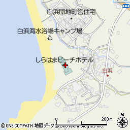 口之津温泉しらはまビーチホテル周辺の地図