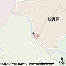 熊本県下益城郡美里町松野原3周辺の地図