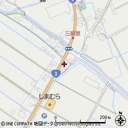 熊本県宇城市小川町北新田1168-2周辺の地図