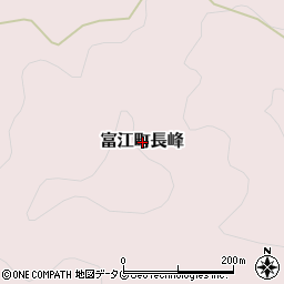 長崎県五島市富江町長峰周辺の地図