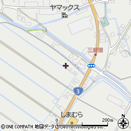 熊本県宇城市小川町北新田1292-3周辺の地図