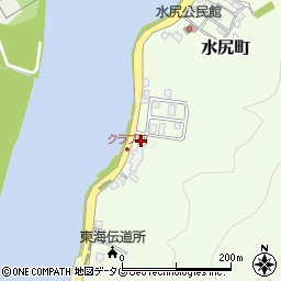 宮崎県延岡市水尻町周辺の地図
